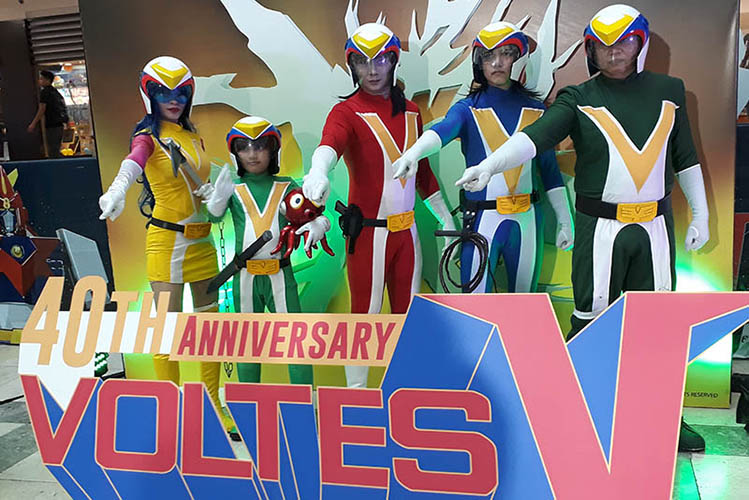 IN PHOTOS 'Voltes V' 40th anniversary in Manila